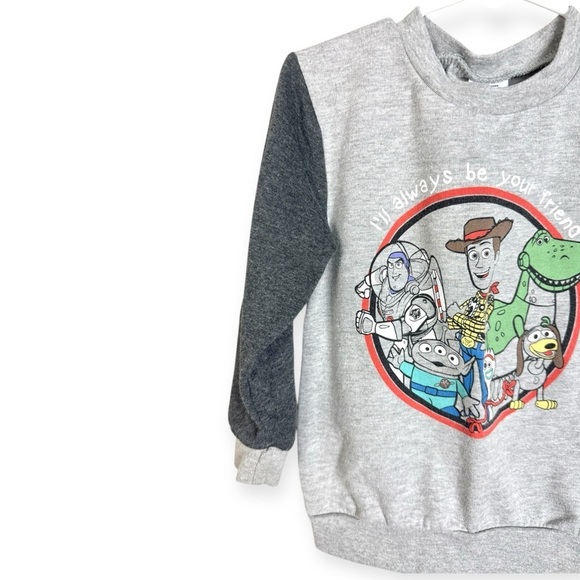 Toy Story Colorblock Pull Over Sweater 3T - Picture 2 of 6